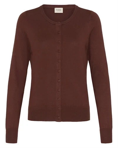 Fransa - FRZubasic 60 Cardigan - Rum Raisin